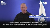 Israel: Palästinenser werden Gazastreifen 