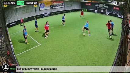 But de Léo Patroix - GLOBE SOCCER