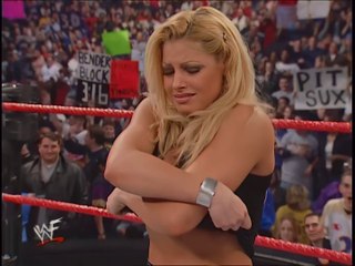 Trish Stratus 'Barks Like a Dog' Full Segment- Ai Upscaled