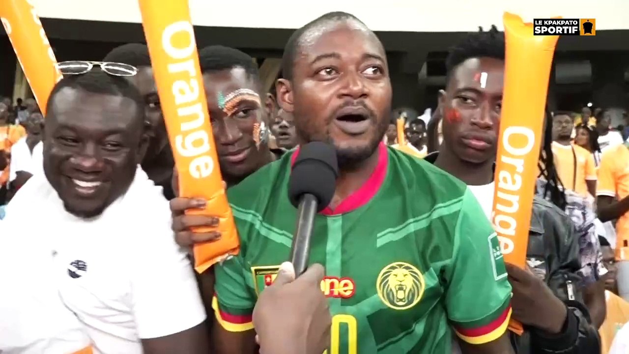 Message du supporter Camerounais.