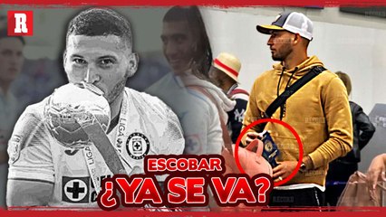 ¿YA SE VA? Juan ESCOBAR es visto en el aeropuerto de la CDMX con pasaporte en mano
