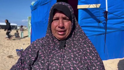 "كل العيلة ماتت.. إحنا أبرياء غلابة مساكين.. اندهسنا".. نازحة فلسطينية تتحدث بقهر عن معاناتها في #غزة #العربية