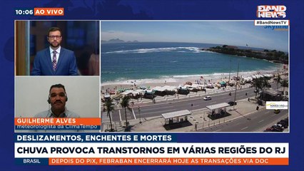 Chuva provoca transtornos em várias regiões do RJ | BandNews TV
