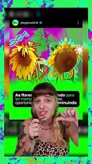 As flores estão evoluindo para ter menos sexo