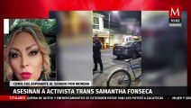 Colectivos protestan en Palacio Nacional ante ola de asesinatos transfóbicos