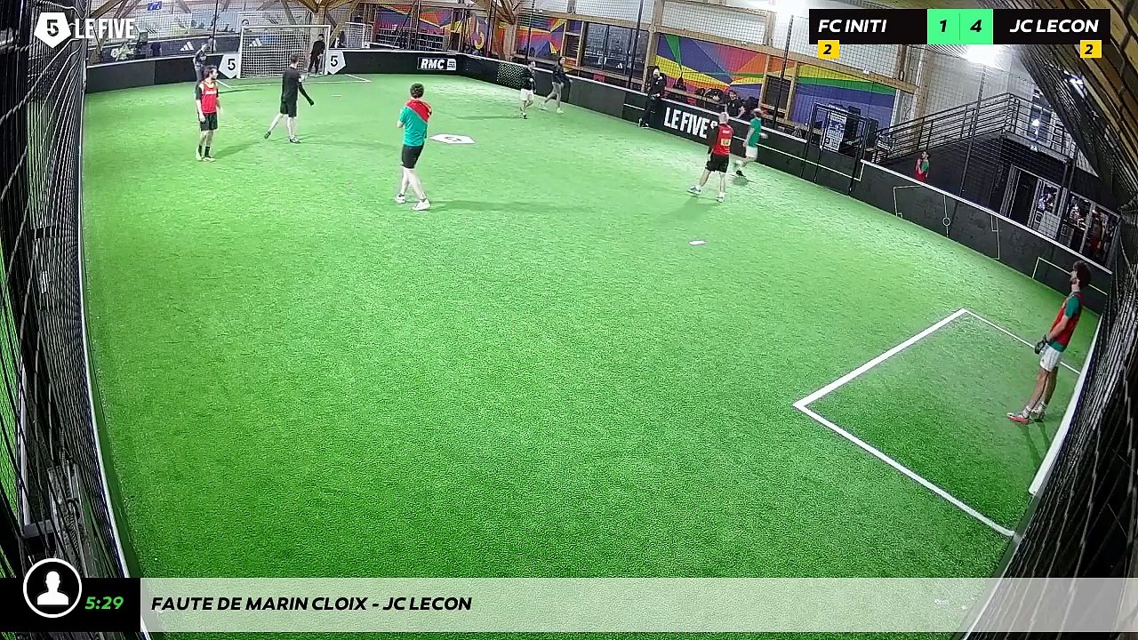 Faute de Marin Cloix - JC Lecon