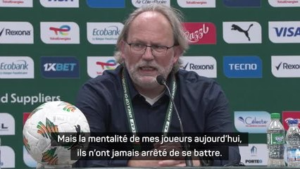 Gambie - Saintfiet : "Mes joueurs n’ont jamais arrêté de se battre"