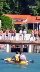 Polícia Militar faz operação pra acabar com baderna na praia do Trapiche