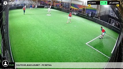 Faute de Jean LOUBET - FC INITIAL