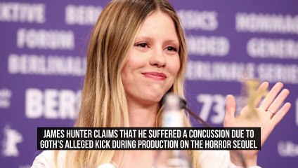 IN CASE YOU MISSED IT. Mia Goth sued over alleged kick to background actor