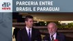 Lula e Santiago Peña dão entrevista à imprensa após reunião sobre tarifa de Itaipu