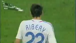 Football-France-Espagne, Le But De Ribéry