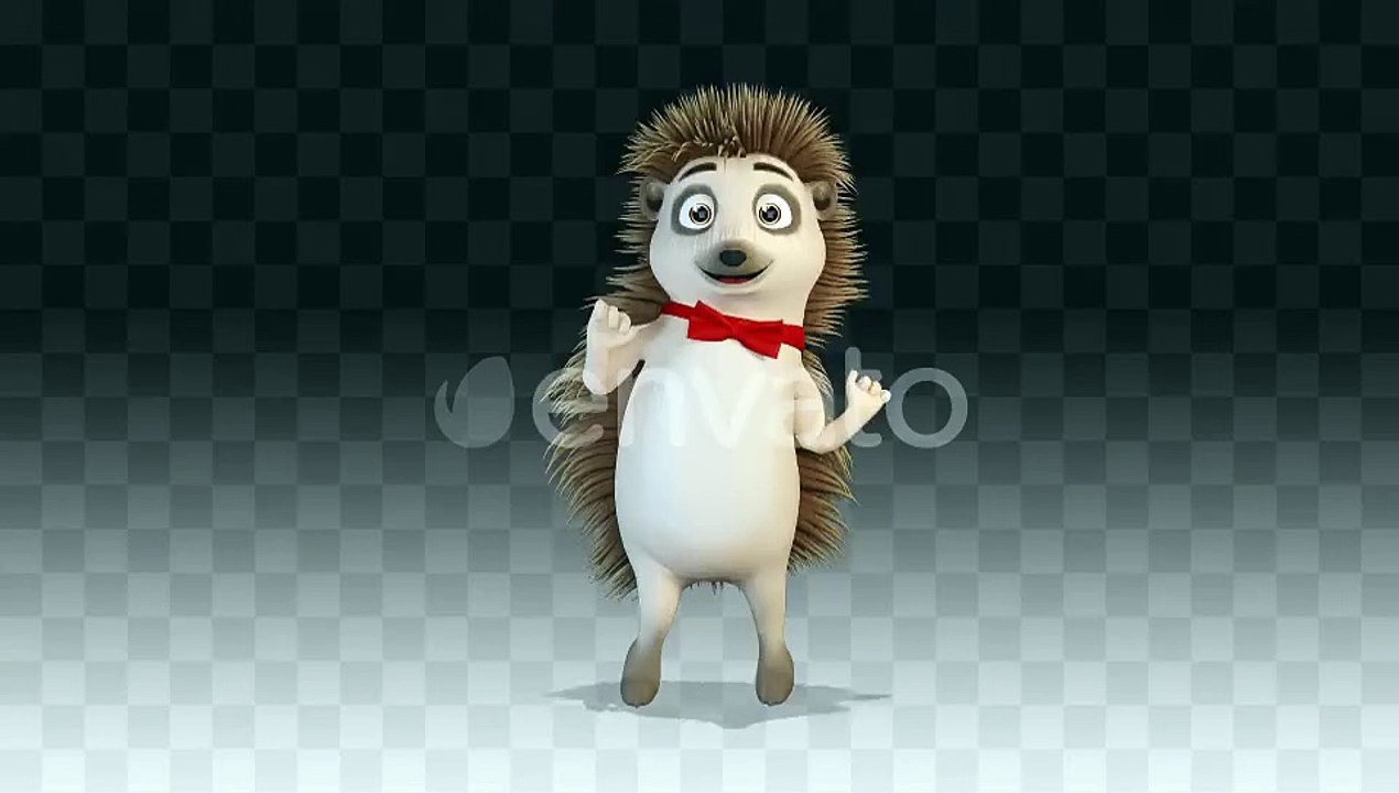 Hedgehog Dancing Funny Dance, Backgrounds Motion Graphics ft. hedgehog & animal - Envato Elements