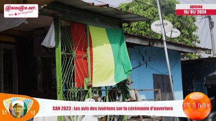 CAN 2023 - Les avis des ivoiriens sur la cérémonie d'ouverture