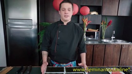 Módulo 8 - Sushi tradicionales 1 - (California - Alaska - Maguro - Ebi)
