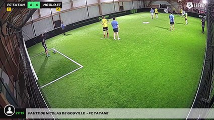 Faute de Nicolas DE GOUVILLE  - FC TATANE
