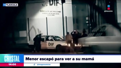 Menor escapa del DIF para poder ver a su mamá