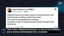 ‘Pam’ llama «cuñados machirulos» al 44% de los españoles que se sienten discriminados por el feminismo
