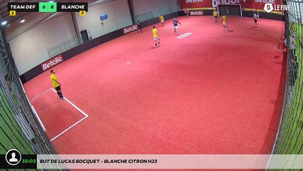 But de lucas bocquet - Blanche Citron H23
