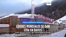 Los líderes mundiales se dan cita en Davos