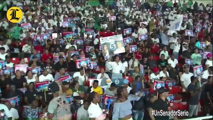 Guillermo Moreno al ser proclamado candidato a senador por DN “Voy al Senado a legislar en serio”