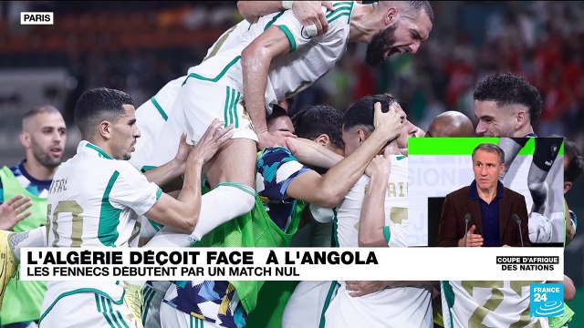 CAN 2024 : L'Algérie déçoit face à l'Angola (1-1)