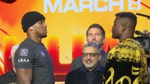 Poids lourds - ngannou clash joshua :  je vais essuyer le ring avec ton c** 