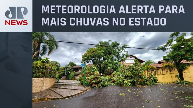Temporais causam estragos e transtornos no Rio Grande do Sul