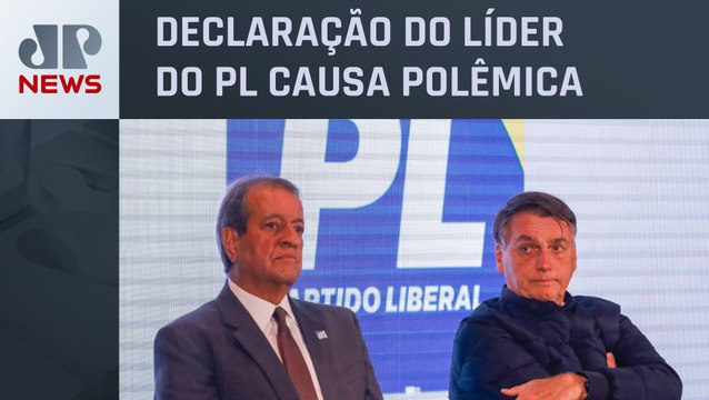 Bolsonaro critica falas de Valdemar Costa Neto com elogios a Lula