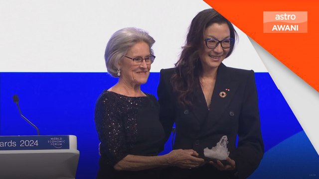 Michelle Yeoh terima Anugerah Kristal sempena Kerja Kemanusiaan