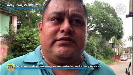 Pega cuesta de enero 2024 por aumento de productos y servicios: Canaco Acayucan