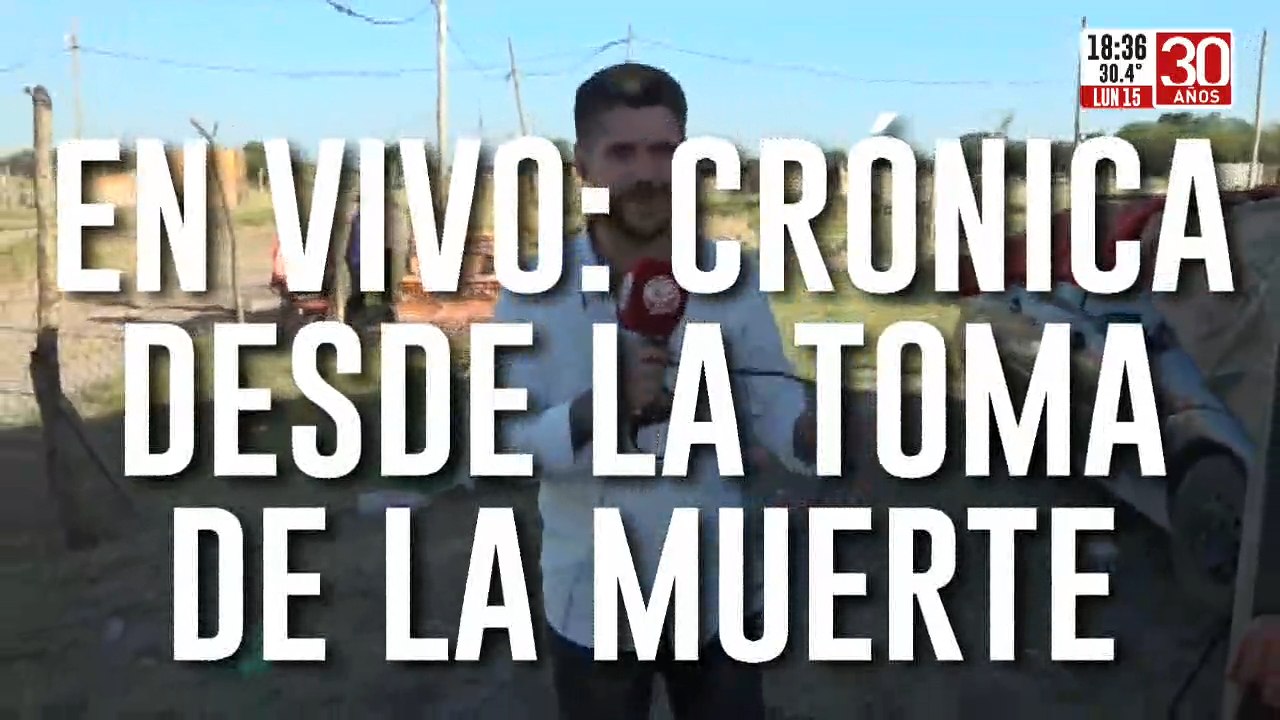 González Catán: Crónica desde la toma de la muerte