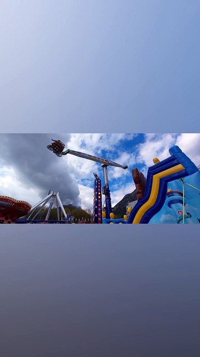 Foire des RAMEAUX   Foire de GRENOBLE 2023   #grenoble  #manege #france  #foire #animation  (3)