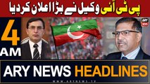 ARY News 4 AM Headlines | 16th January 2024 |     