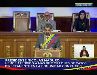 Pdte. Maduro: Más de dos millones de personas han sido beneficiadas con el 1x10 del Buen Gobierno