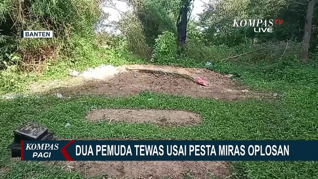 2 Pemuda Tewas Usai Pesta Miras Oplosan di Serang Banten
