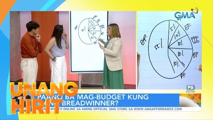 Moneyfest— Paano mag-budget bilang isang breadwinner? | Unang Hirit