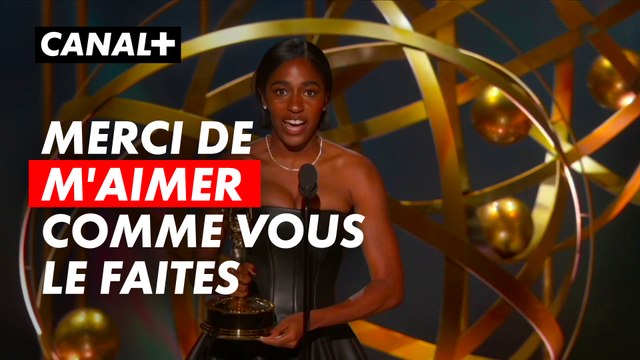 Ayo Edebiri: prix du meilleur 2nd rôle féminin dans une série comique (The Bear) - Emmy Awards 2024 - CANAL+