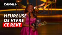 Quinta Brunson, élue meilleure actrice dans une série comique (Abbott Elementary) - Emmy Awards 2024 - CANAL 