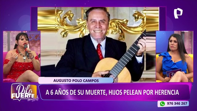 Flor Polo y sus hermanos enfrentados por herencia de Augusto Polo Campos