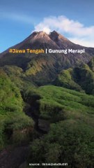 Begini Keindahan Gunung Merapi Teraktif Di Indonesia