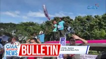 Ilang miyembro ng Manibela at Piston, nasa U.P. Diliman para sa protest caravan kontra-PUV modernization program | GMA Integrated News Bulletin