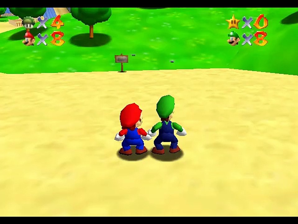Super Mario 64 Multiplayer online multiplayer - n64