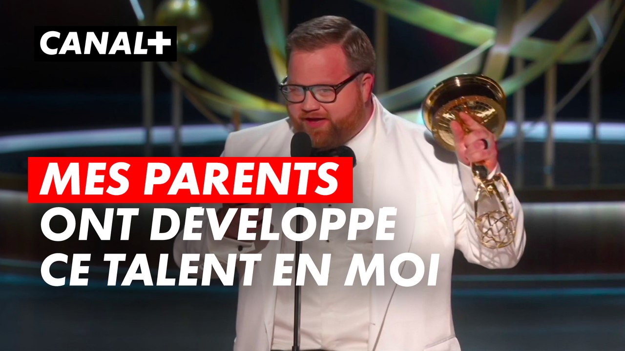 Paul Walter Hauser, meilleur second rôle masculin dans une mini-série - Emmy Awards 2024 - CANAL+