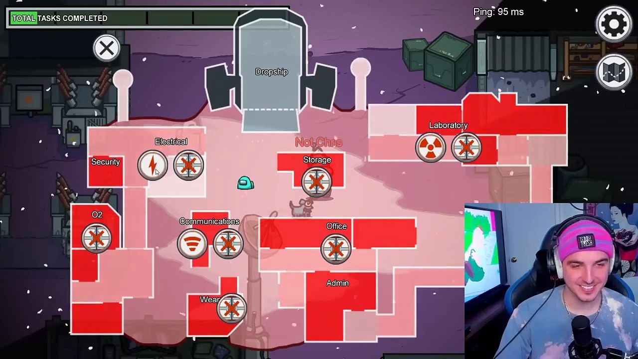 I Went on a 900 IQ Rampage in Among Us!