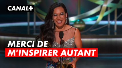 Download Video: Ali Wong meilleure actrice dans une mini-série (Beef) - Emmy Awards 2024 - Canal+