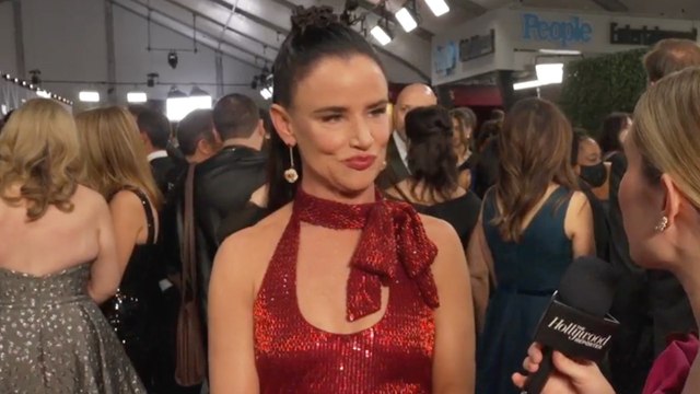 Juliette Lewis Reacts to 'Yellowjackets' Season 2 Ending at the Emmy Awards | THR Video