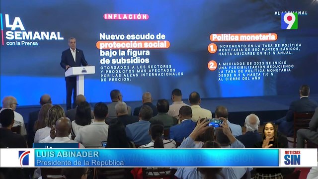 Abinader: República Dominicana posee reservas suficientes de divisas | Emisión Estelar SIN con Alicia Ortega