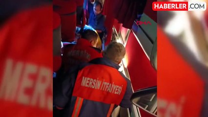 Mersin'de yolcu otobüsü devrildi: 9 ölü, 30 yaralı