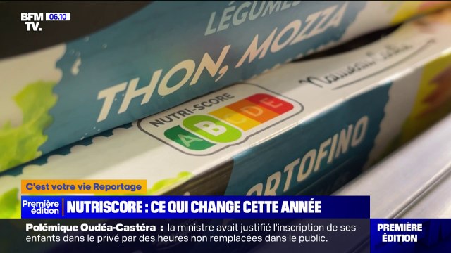 Nutriscore: la note de près d'un tiers des produits va être abaissée